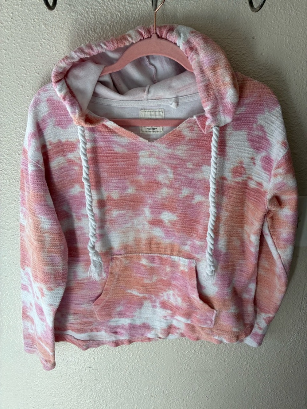 Southern Spirit Tie Dye Drawstring Hoodie